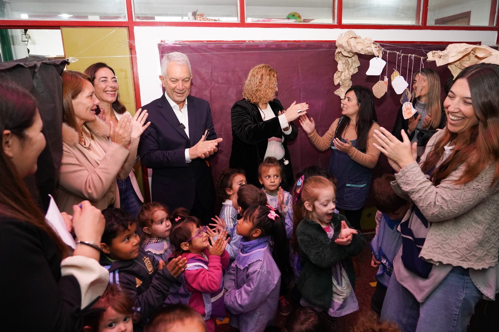 Avanza la renovación del Jardín de Infantes N° 917 para mejorar las condiciones educativas de 142 alumnos