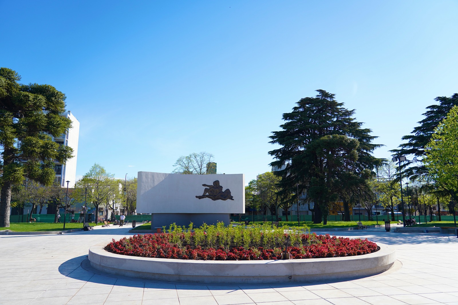 El lunes 12 de octubre se inaugura la nueva Plaza España en La Plata