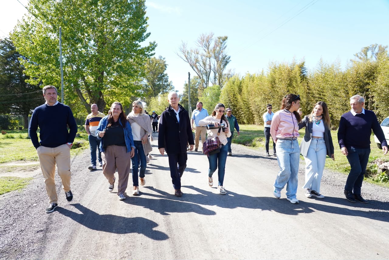 Alak inauguró una obra para mejorar la circulación y prevenir anegamientos en El Rincón